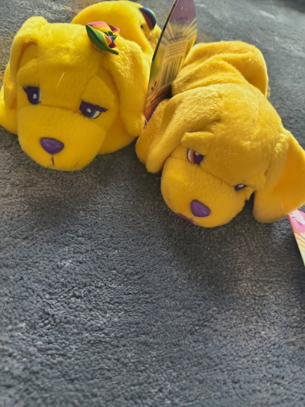 Rare! Lisa Frank Set Of Lab Plushes